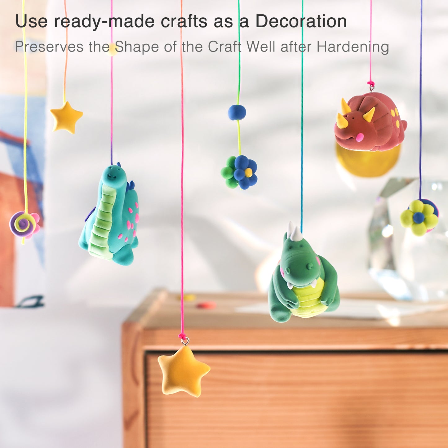 Air Dry Clay Kit - 100 Colors, Soft & Ultra Light, Modeling Clay for Kids with Tools and Tutorials